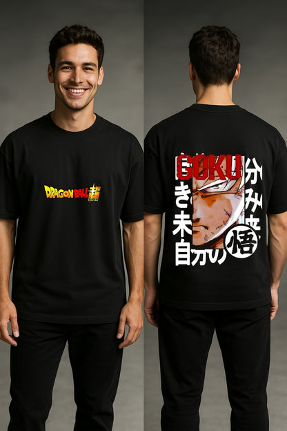 Goku Ultra Instinct Anime Printed Oversize T-Shirt