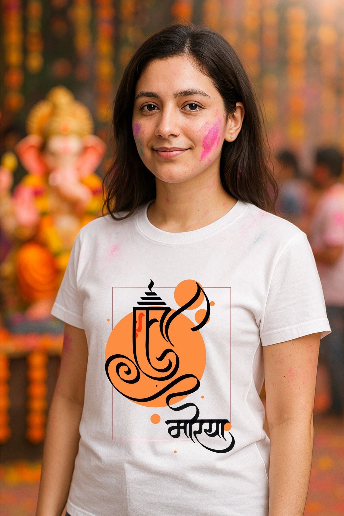 Ganeshji Morya God Unisex T-Shirt