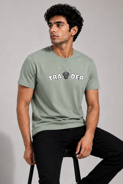 Intraday Bull 2 Pack Trading T-Shirt Bundle (Sage Green & Maroon)