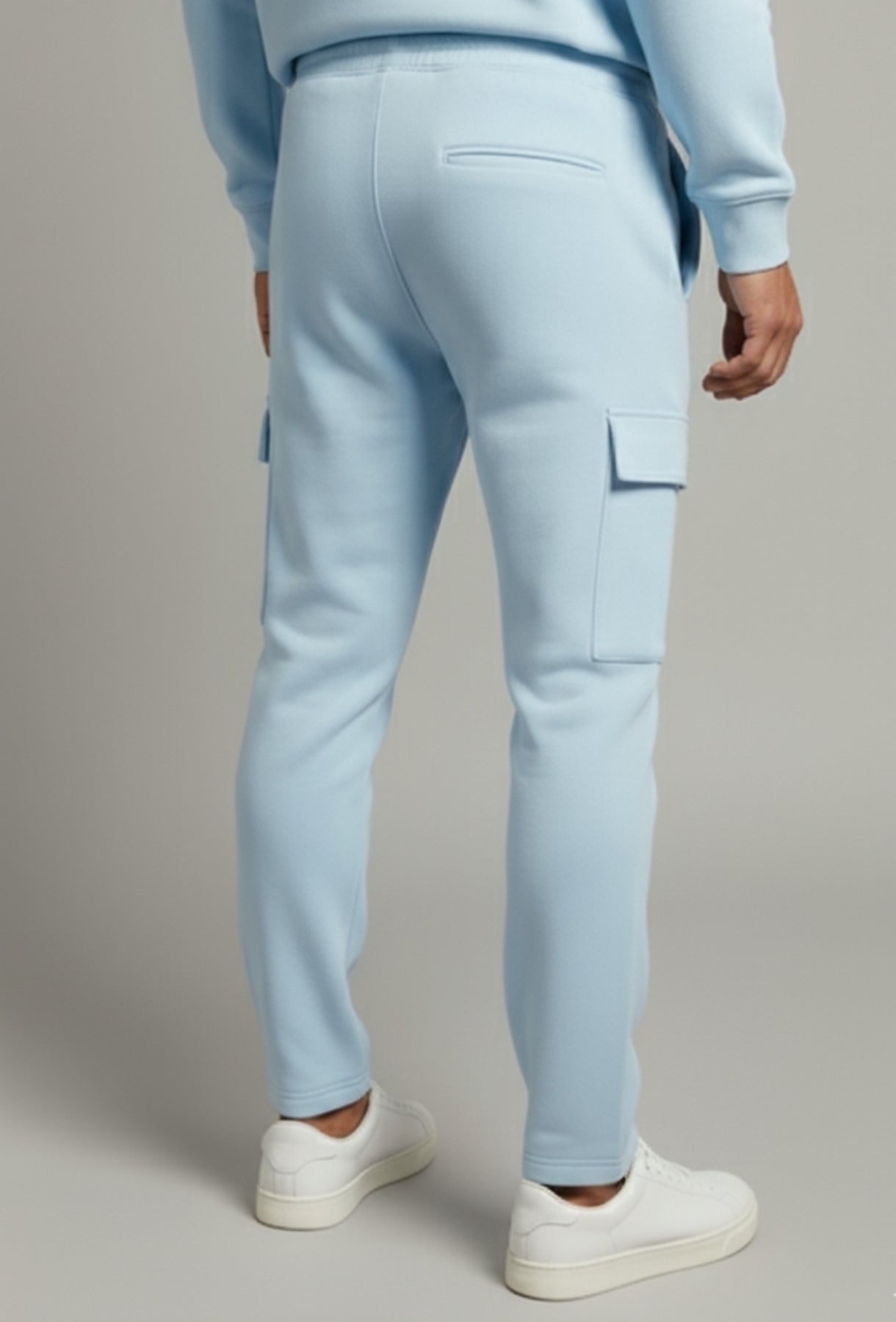 Fafo Flexwear Classic Straight Fit Joggers Sky Blue