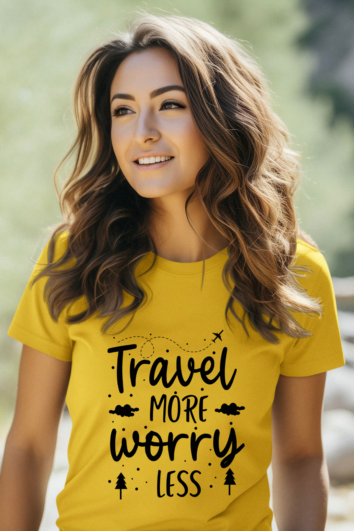 Travel more Worry less Vacation Travel Unisex T-Shirt