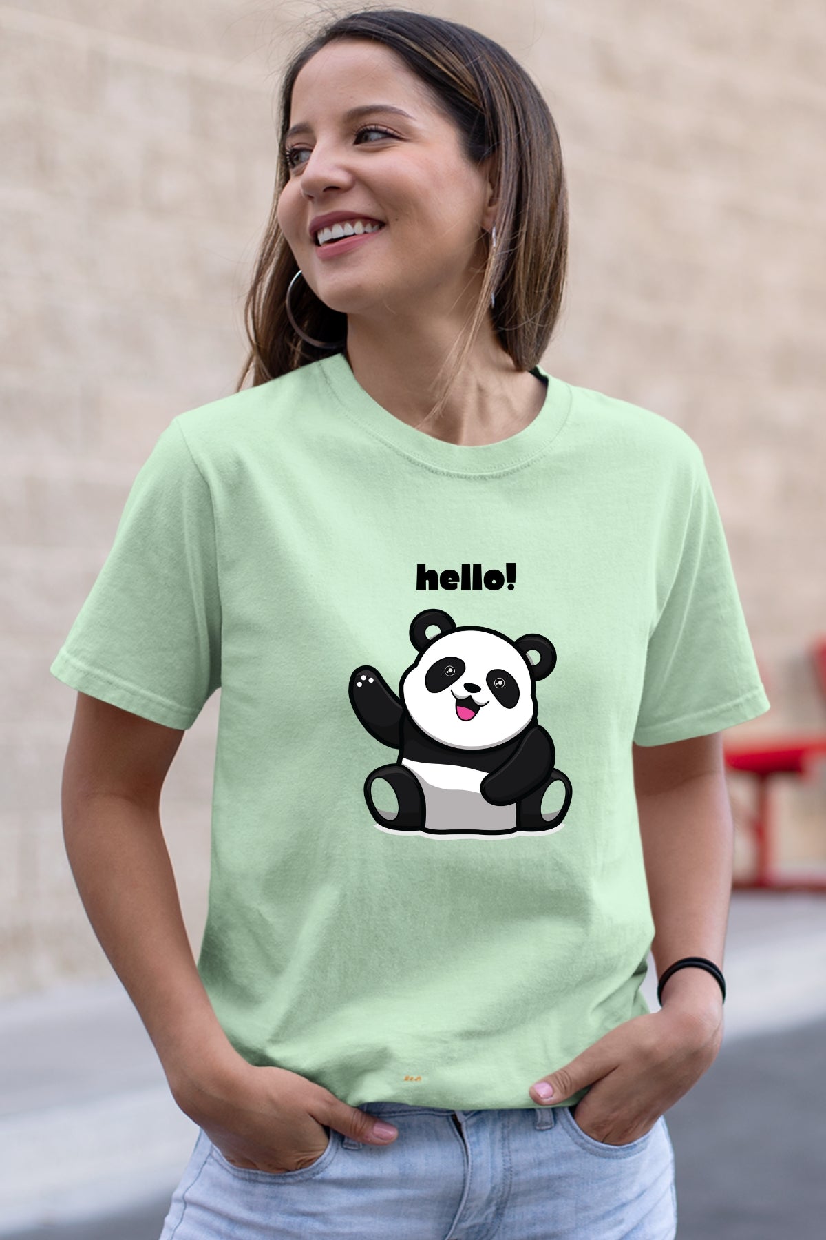 Hello Panda Unisex T-Shirt