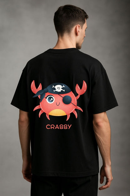 Crabby Printed Oversize T-Shirt