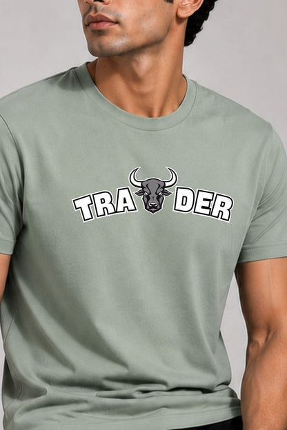 Intraday Bull 2 Pack Trading T-Shirt Bundle (Sage Green & Maroon)
