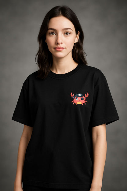 Crabby Printed Oversize T-Shirt