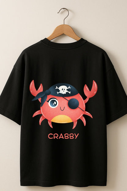 Crabby Printed Oversize T-Shirt