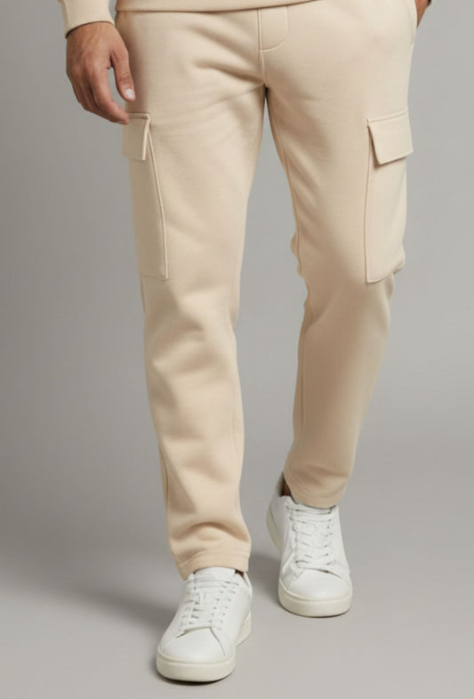 Fafo Flexwear Classic Straight Fit Joggers Sand
