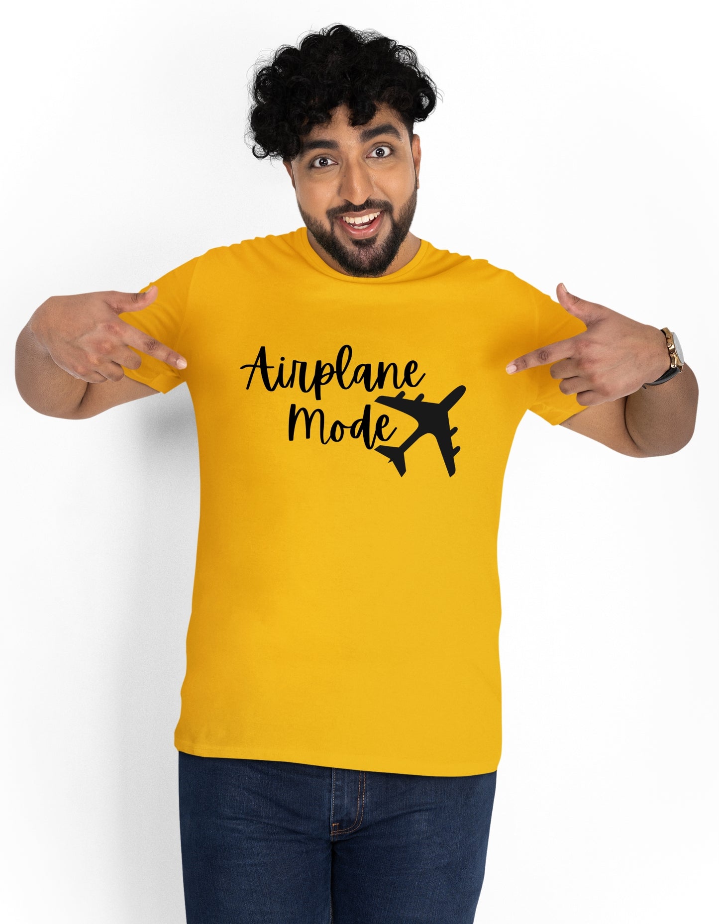 Airplane Mode with Plane Vacation Travel Unisex T-Shirt