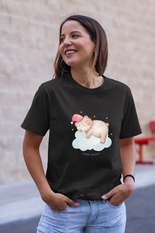 Good Night Panda Unisex T-Shirt