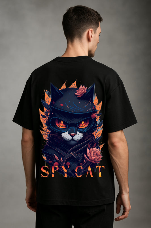 SpyCat Printed Oversize T-Shirt