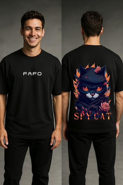 SpyCat Printed Oversize T-Shirt