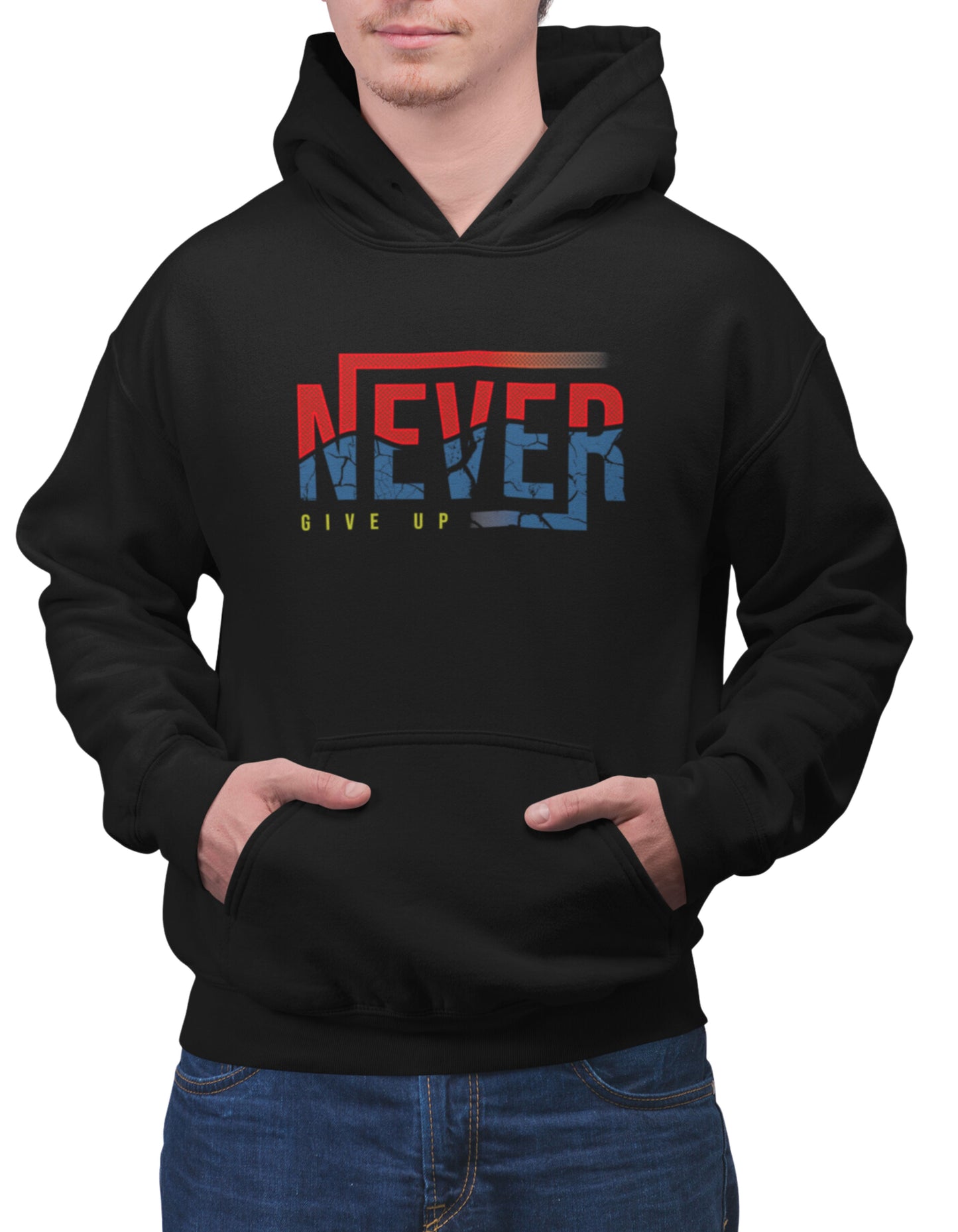 Never Give Up Men Women Hoodies