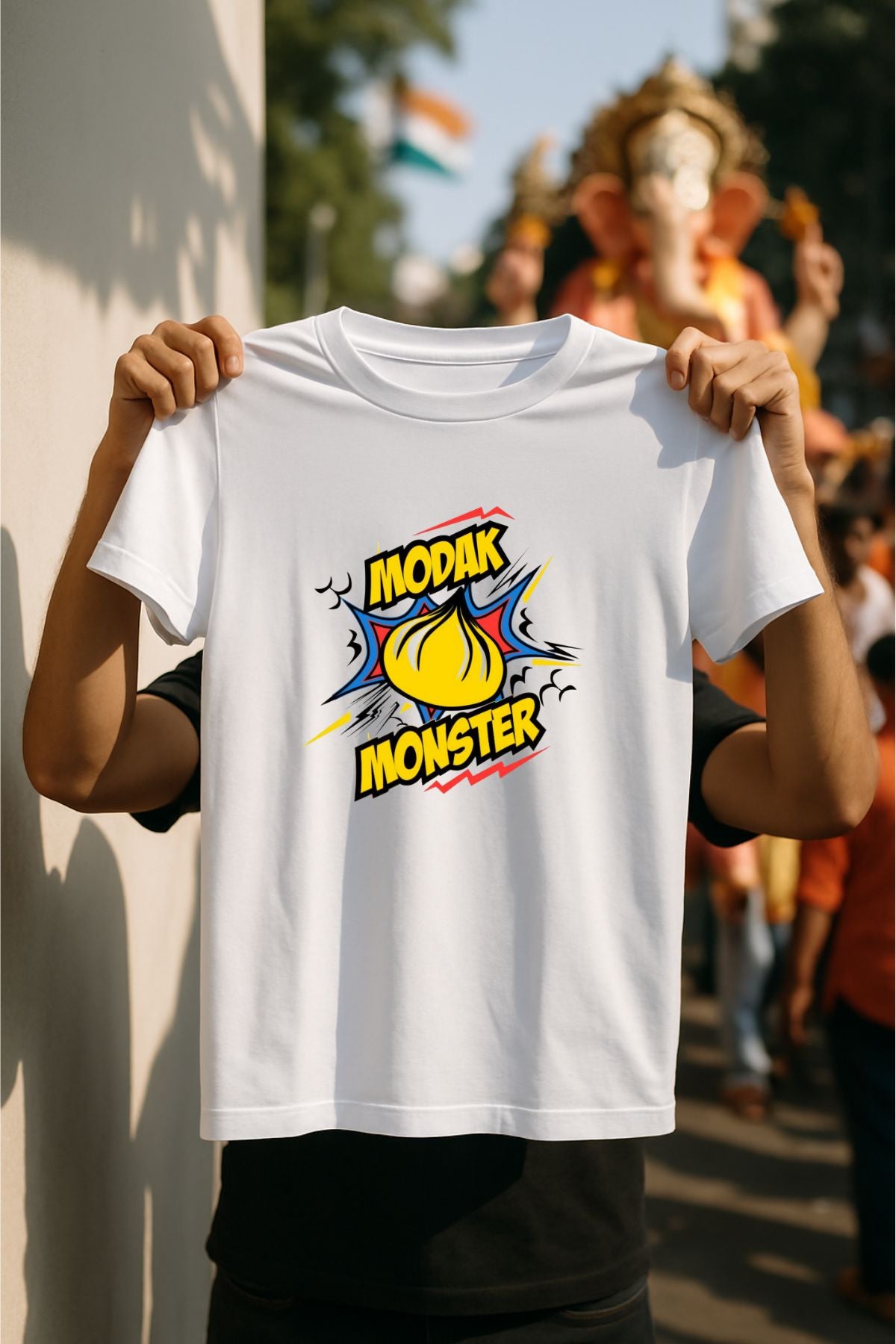 Modak monster Ganpatiji  God Unisex T-Shirt