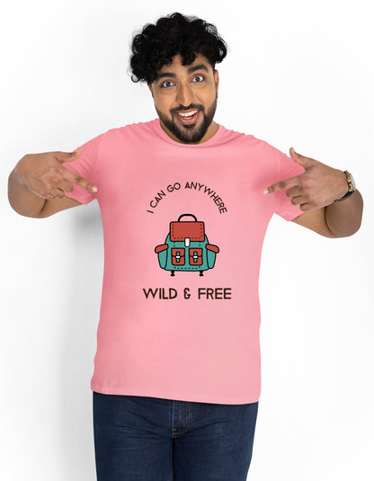 Wild n Free Vacation Travel Unisex T-Shirt