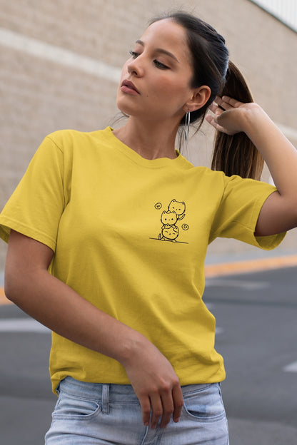 Cute kitty tower Unisex T-Shirt