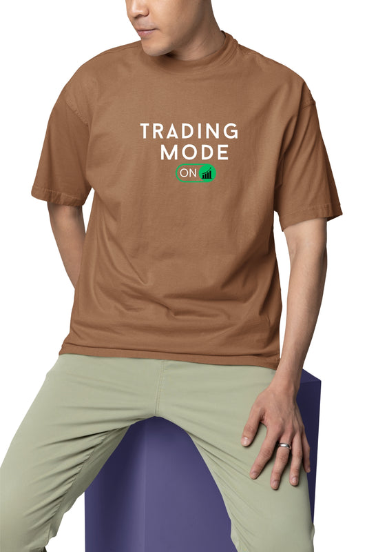 Trading Mode On Oversize T-Shirt