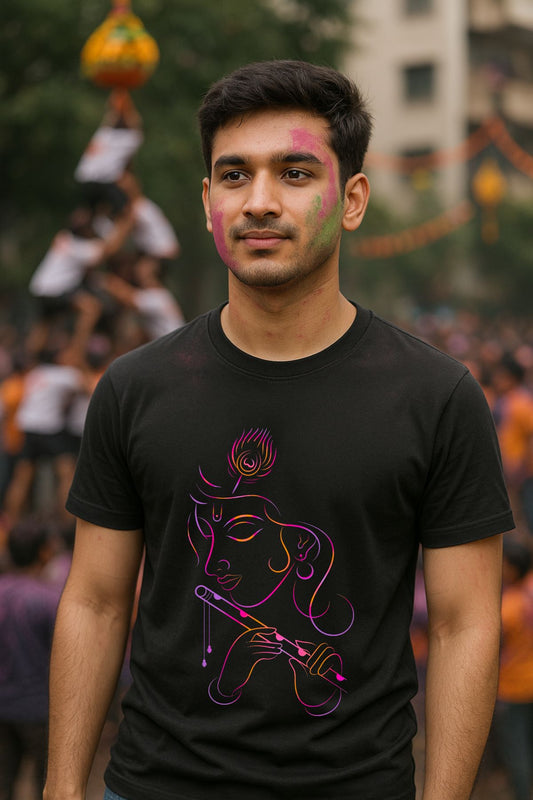 Krishna God Art Unisex T-Shirt