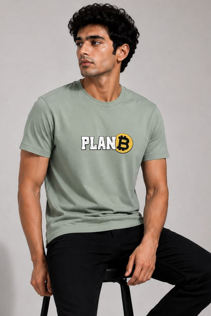 Plan Bitcoin Printed Unisex Crypto T-Shirt