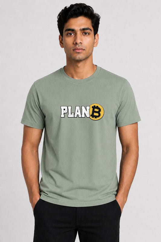 Plan Bitcoin Printed Unisex Crypto T-Shirt