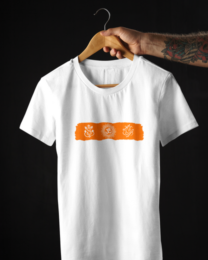 Om Ganpatiji Printed Unisex T-Shirts