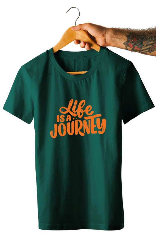 Life is journey Printed Unisex T-Shirt