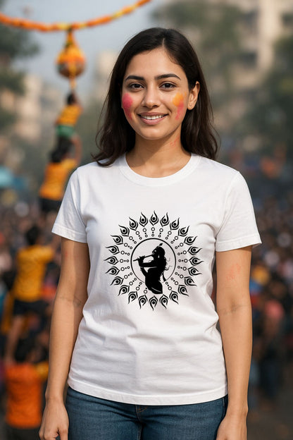 Krishna Chakra God Unisex T-Shirt