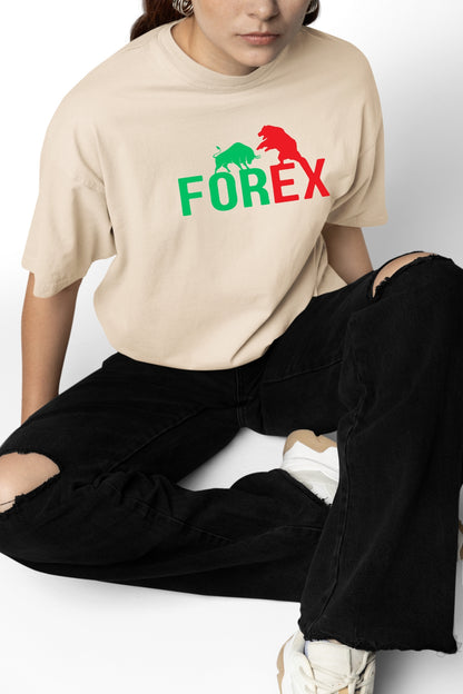 Forex Printed Oversize T-Shirt