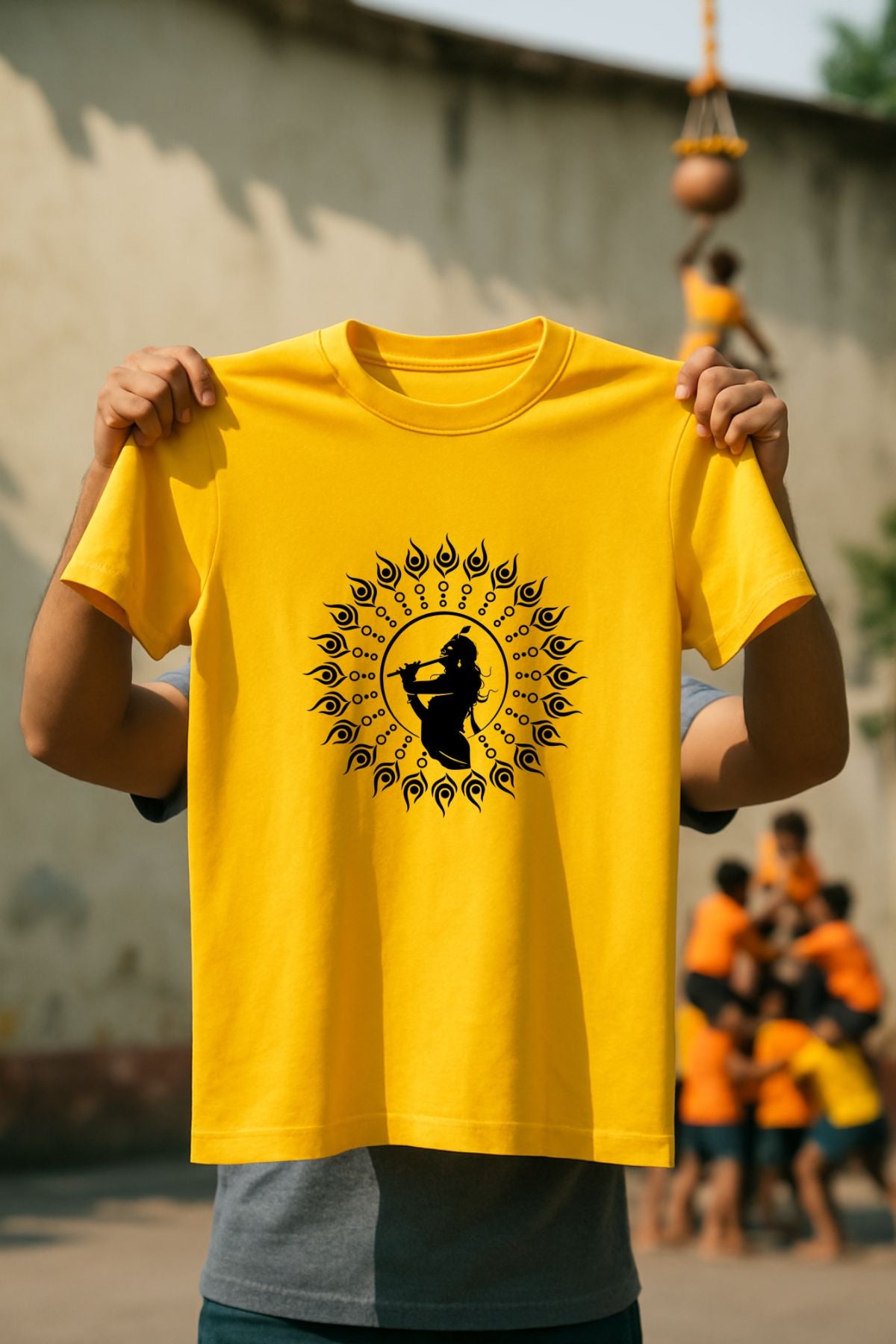 Krishna Chakra God Unisex T-Shirt