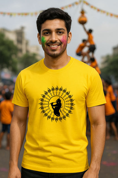 Krishna Chakra God Unisex T-Shirt