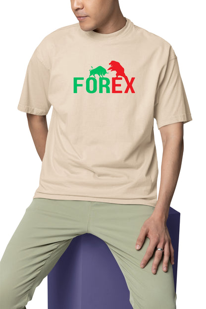 Forex Printed Oversize T-Shirt