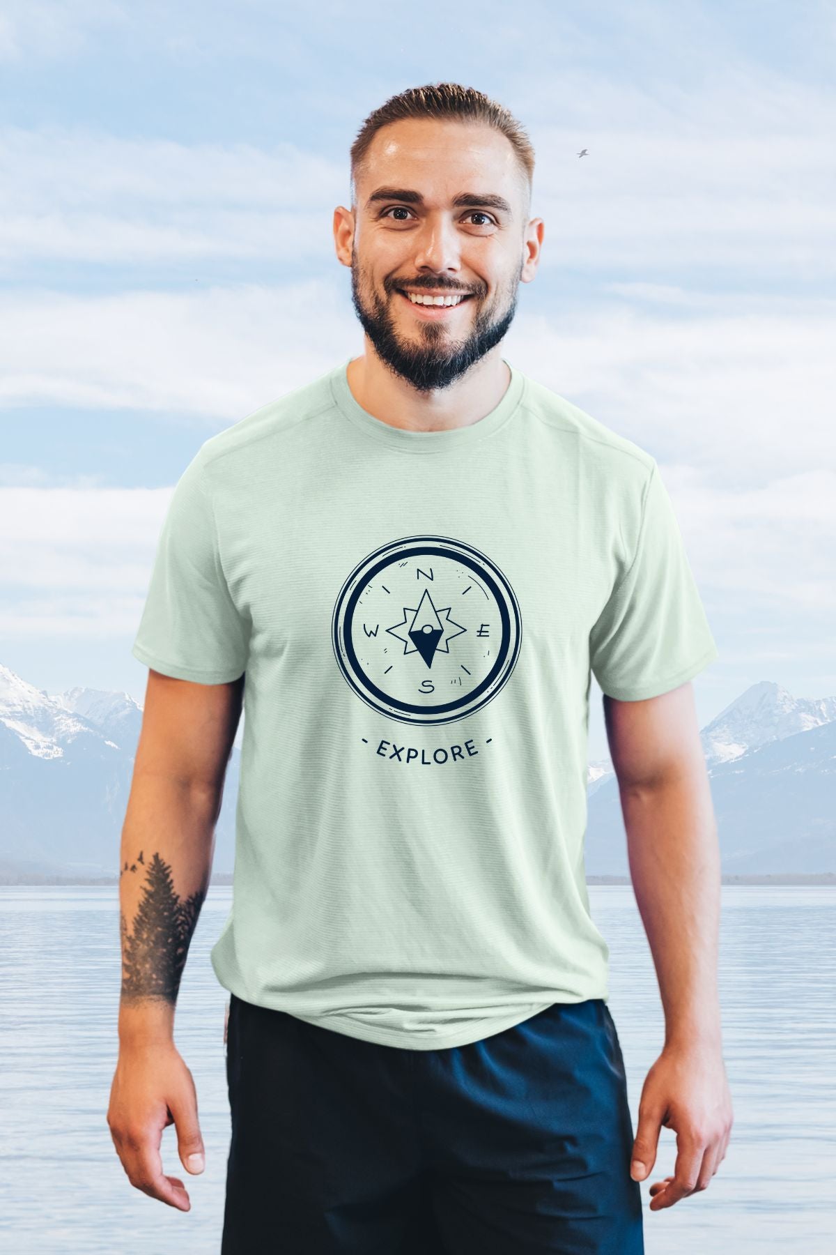 Travel and Explore Printed Unisex T-Shirt