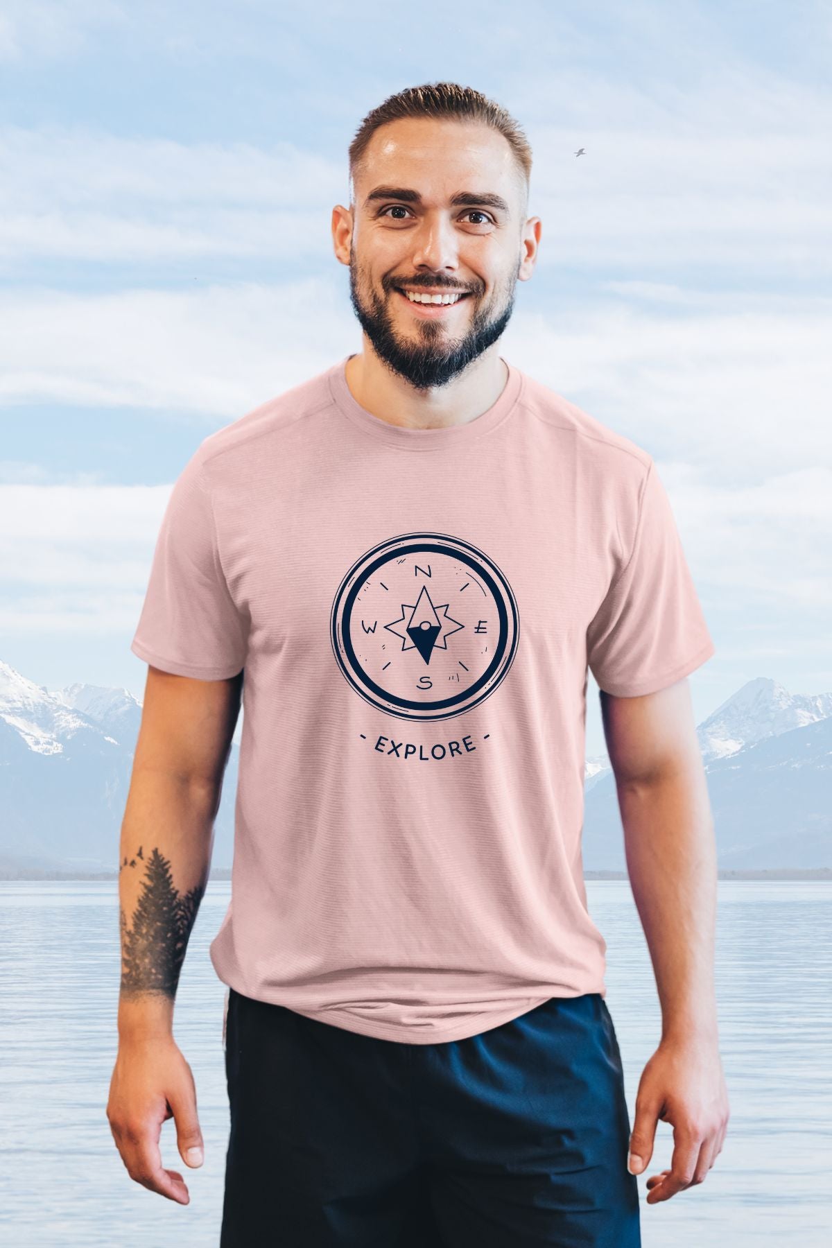 Travel and Explore Printed Unisex T-Shirt