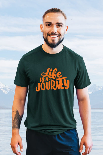 Life is journey Printed Unisex T-Shirt