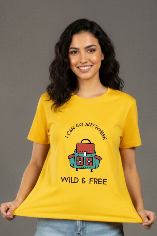 Wild n Free Vacation Travel Unisex T-Shirt