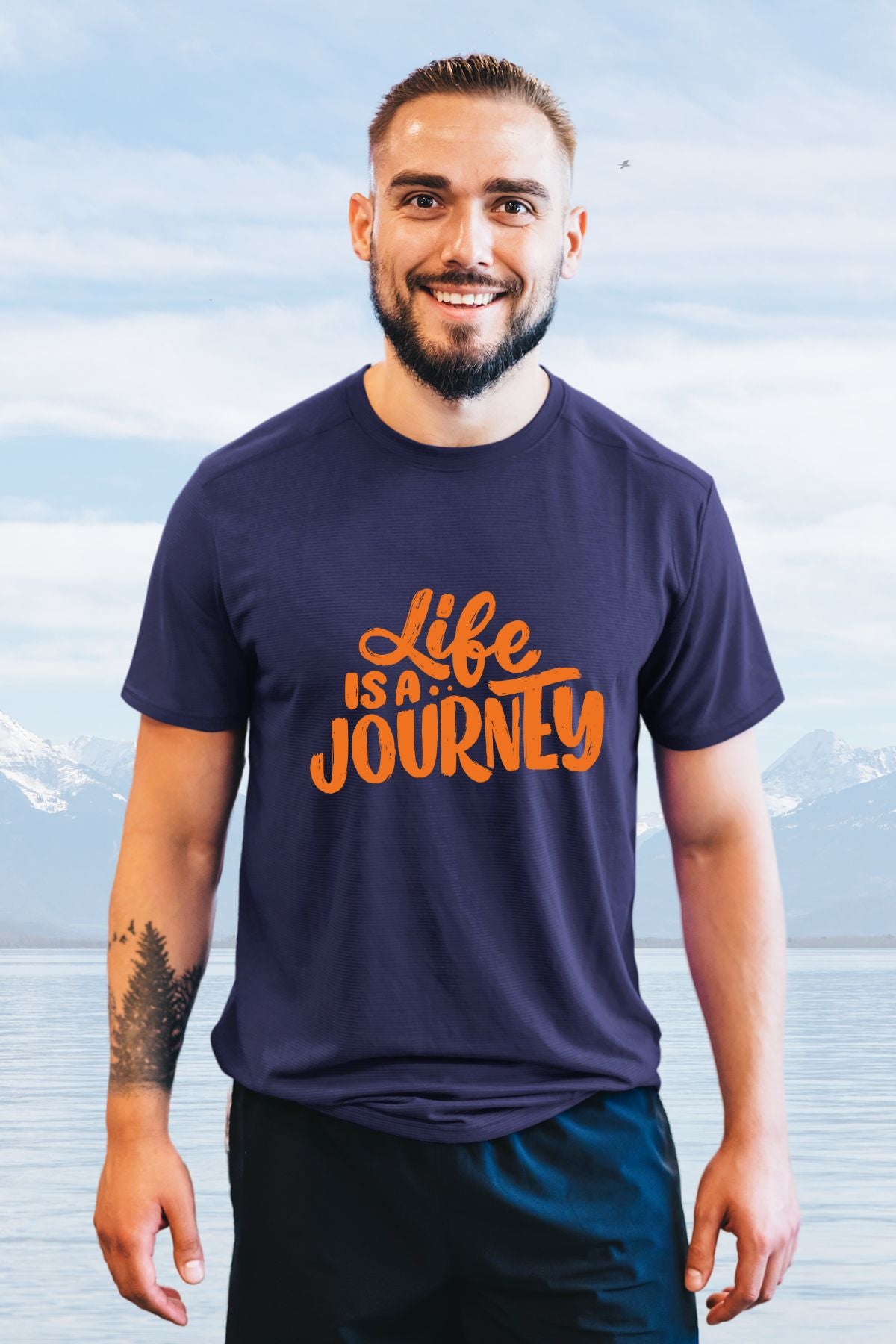 Life is journey Printed Unisex T-Shirt