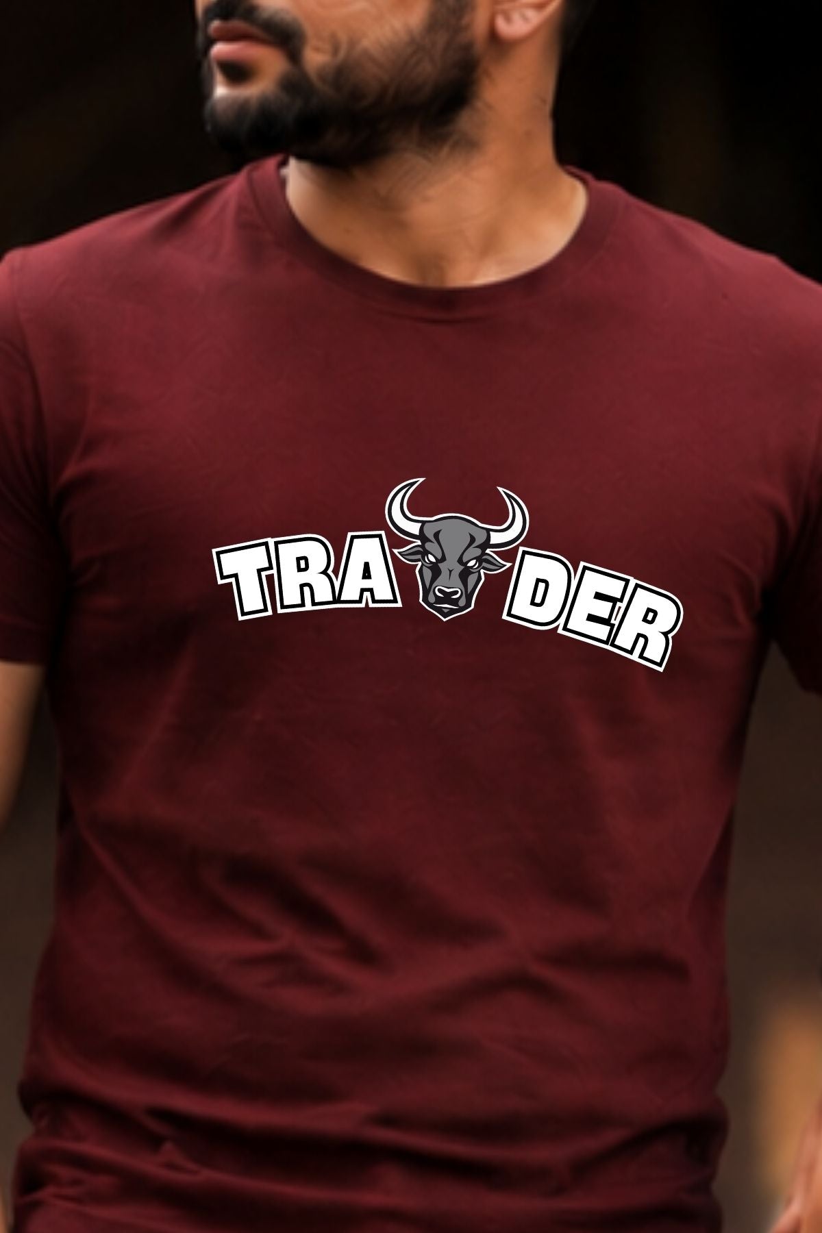 Trend Rider 2 Pack Trading T-Shirt Bundle(Maroon & Navy Blue)
