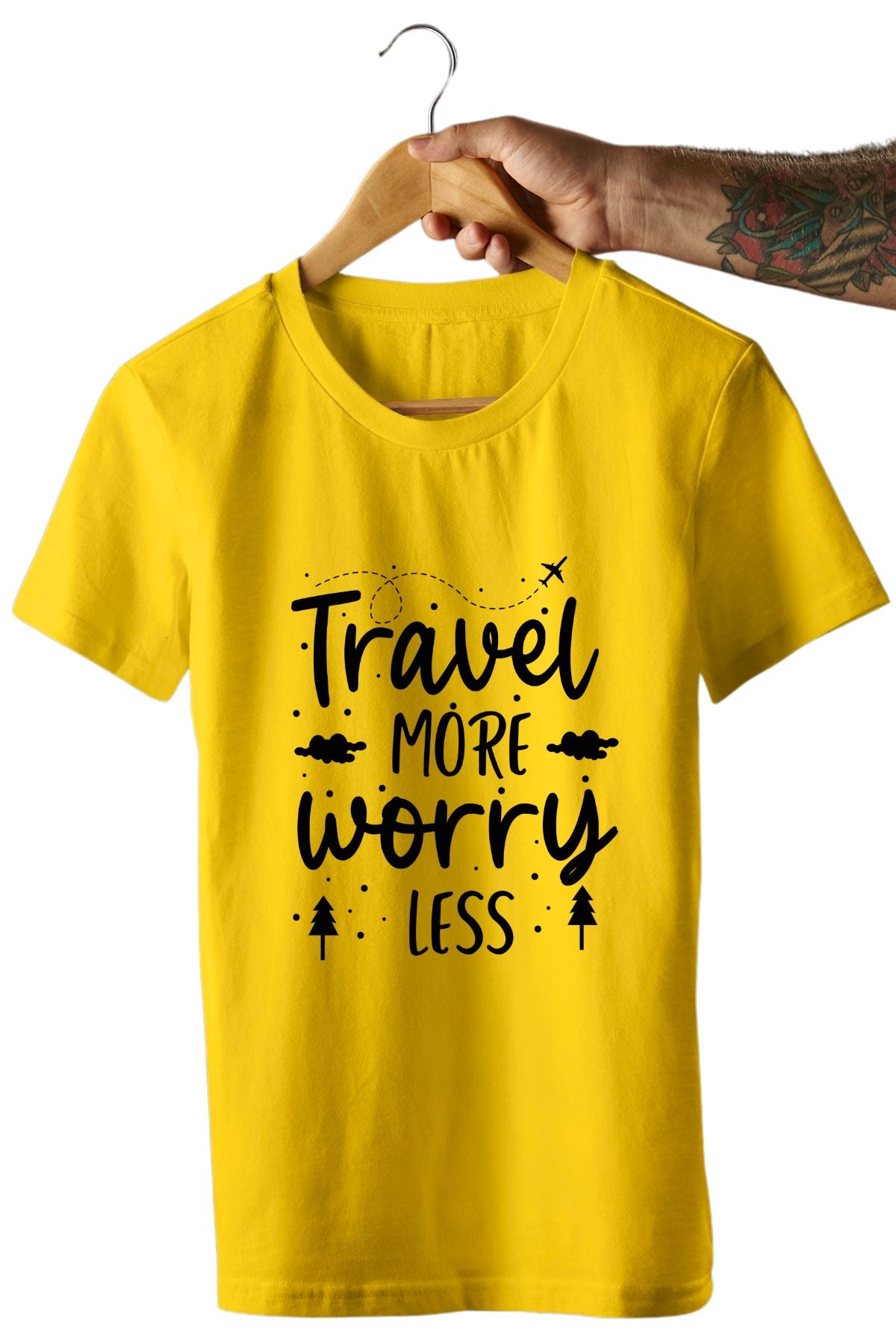 Travel more Worry less Vacation Travel Unisex T-Shirt