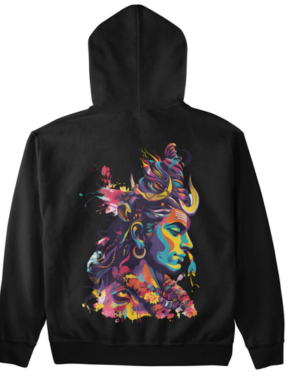 Om coloured Shiv printed Men Women Hoodies