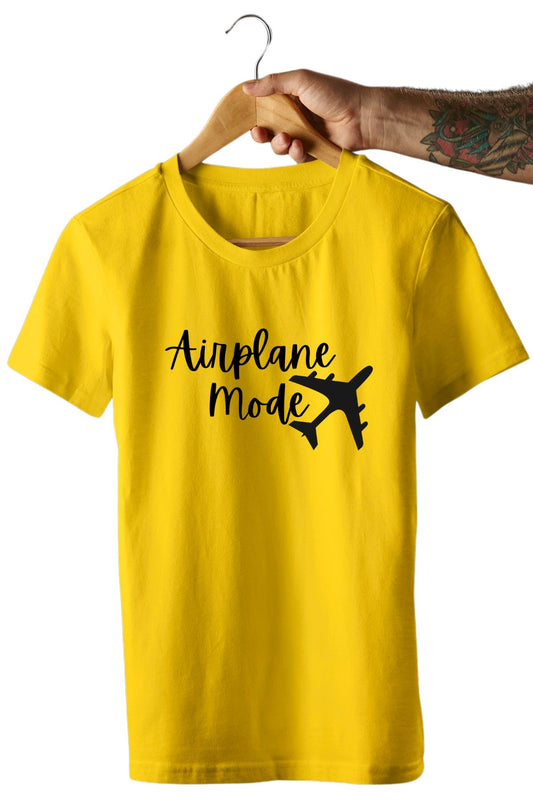 Airplane Mode with Plane Vacation Travel Unisex T-Shirt