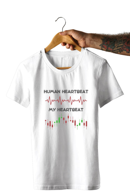 Trader Heartbeat Unisex T-Shirt