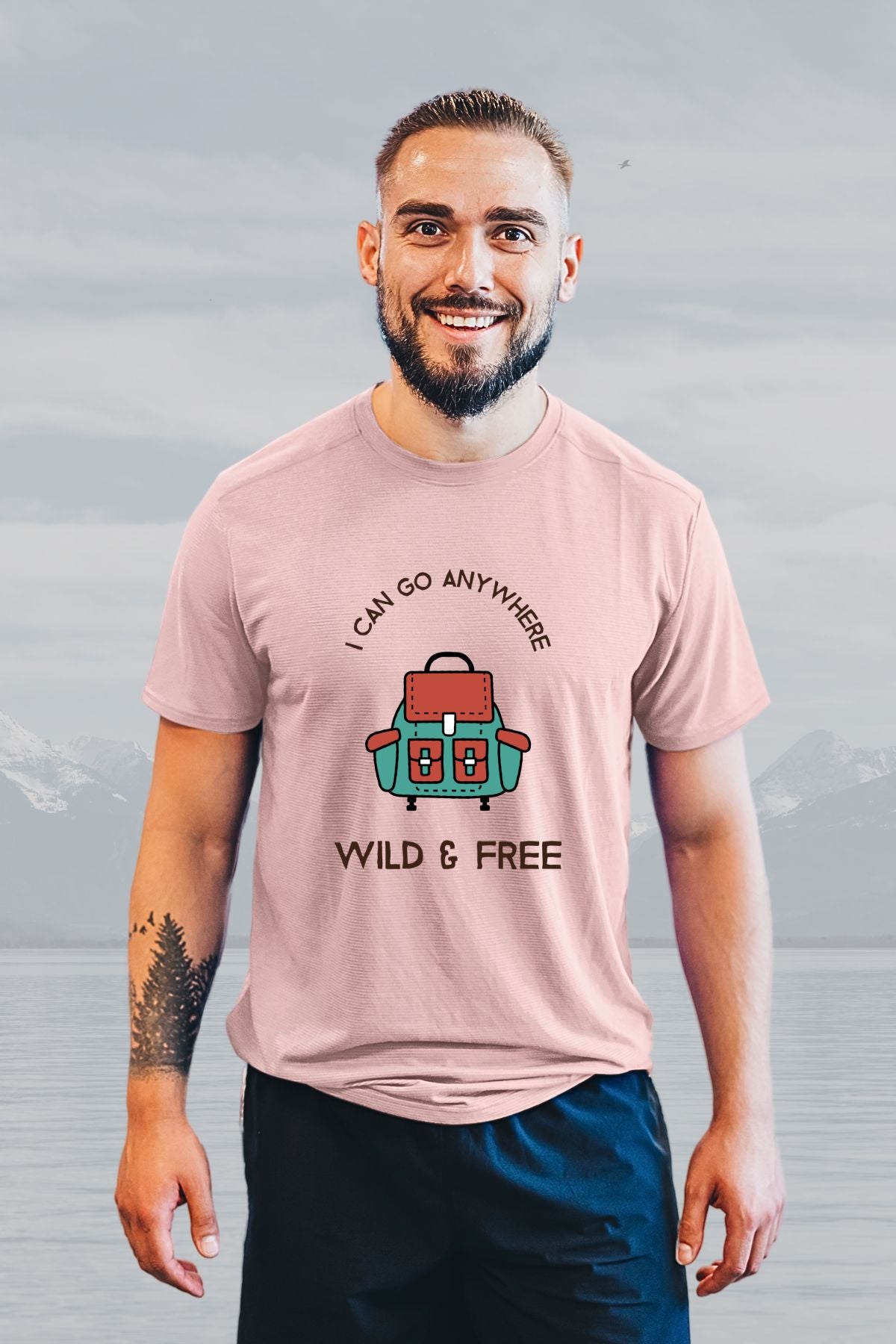 Wild n Free Vacation Travel Unisex T-Shirt