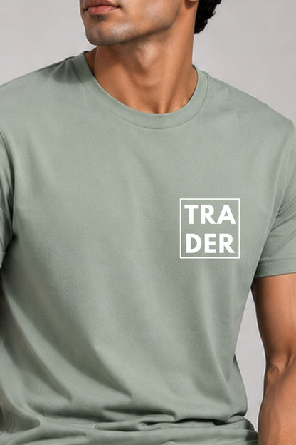 Exclusive Discipline Trader 2 Pack Trading T-Shirt Bundle(Sage Green & Maroon)