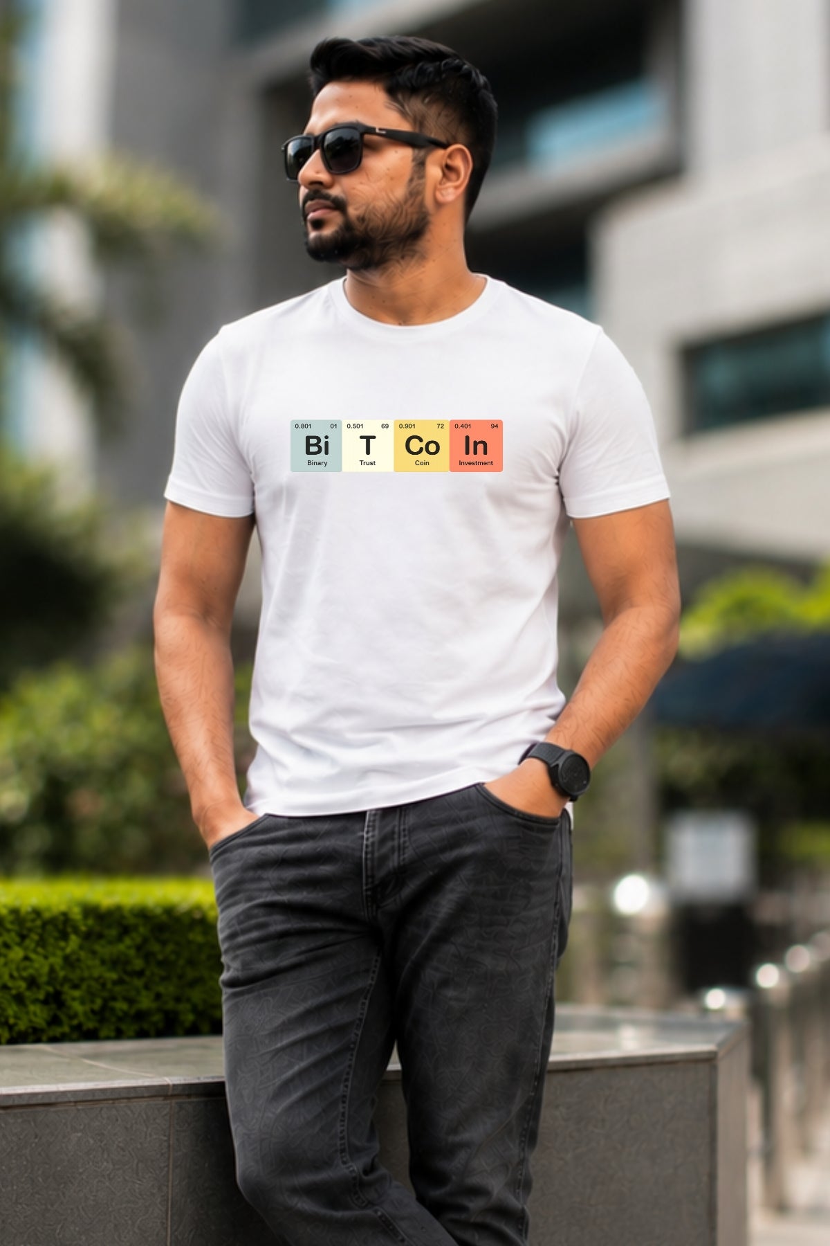 Bitcoin Periodic Table Crypto T-Shirt