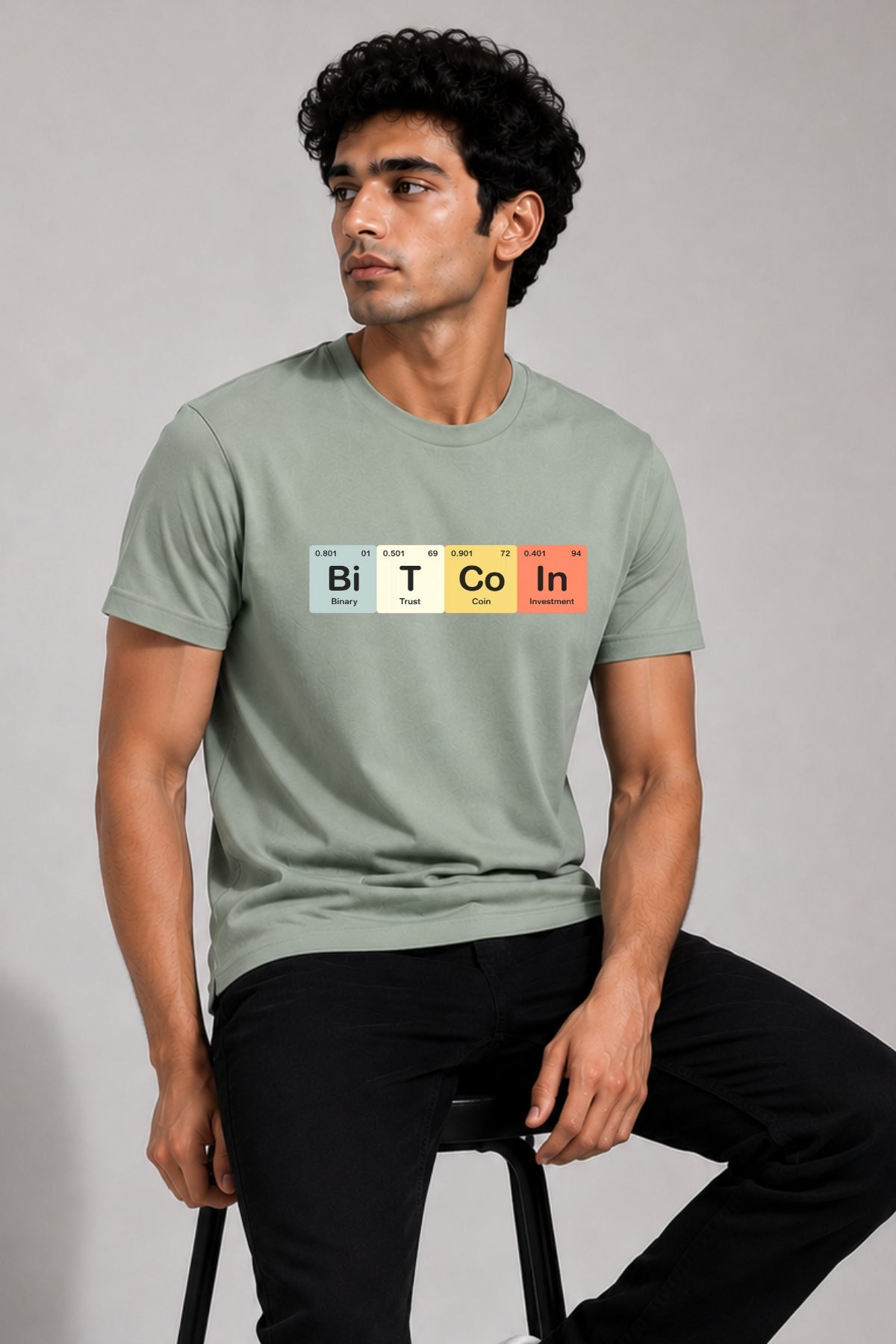 Bitcoin Periodic Table Crypto T-Shirt