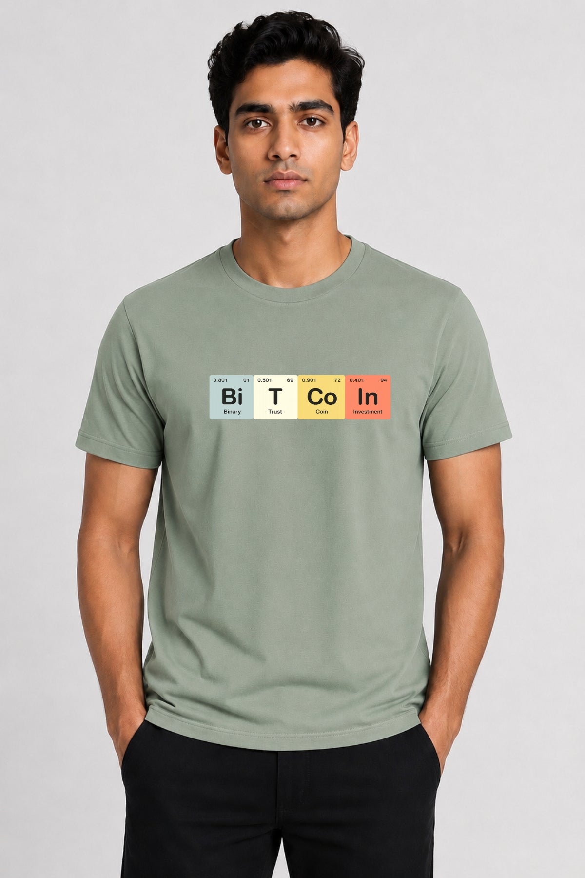 Bitcoin Periodic Table Crypto T-Shirt