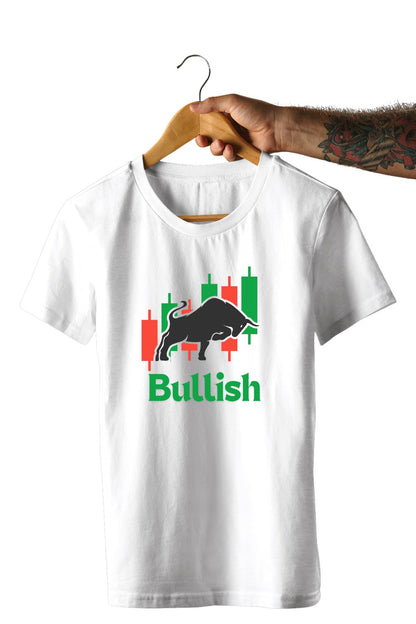 Bull Run 2 Pack Trading T-Shirt Bundle(White & Black)
