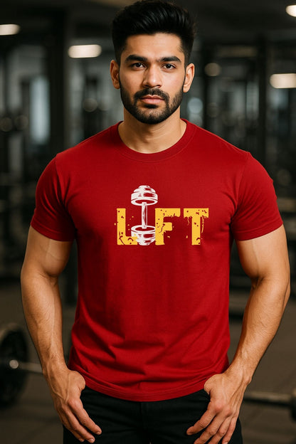 Lift the dumbles Unisex Printed T-Shirt