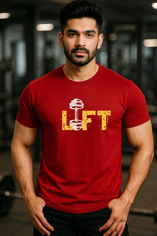 Lift the dumbles Unisex Printed T-Shirt