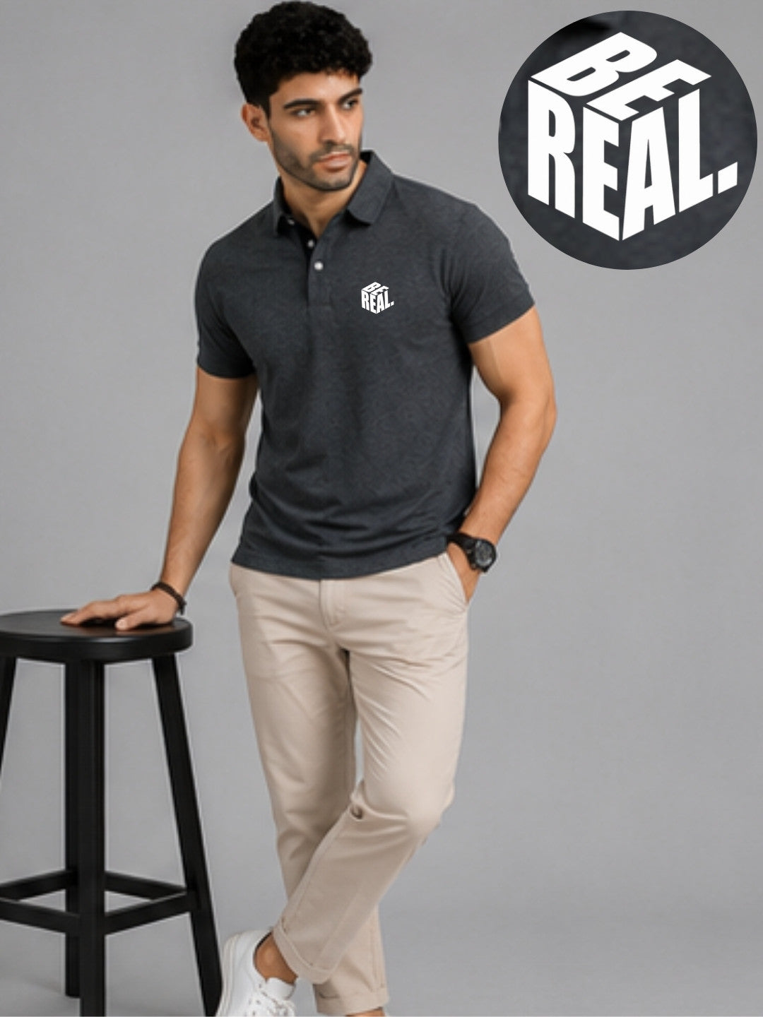 Be Real Polo T-Shirt