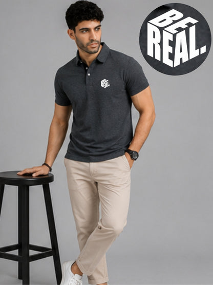 Be Real Polo T-Shirt